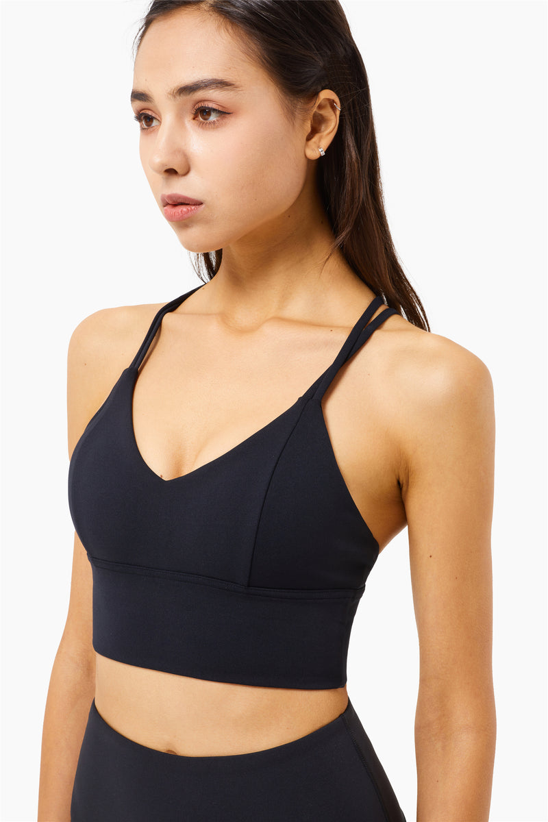 Enchanted Cross-back Sports Bra