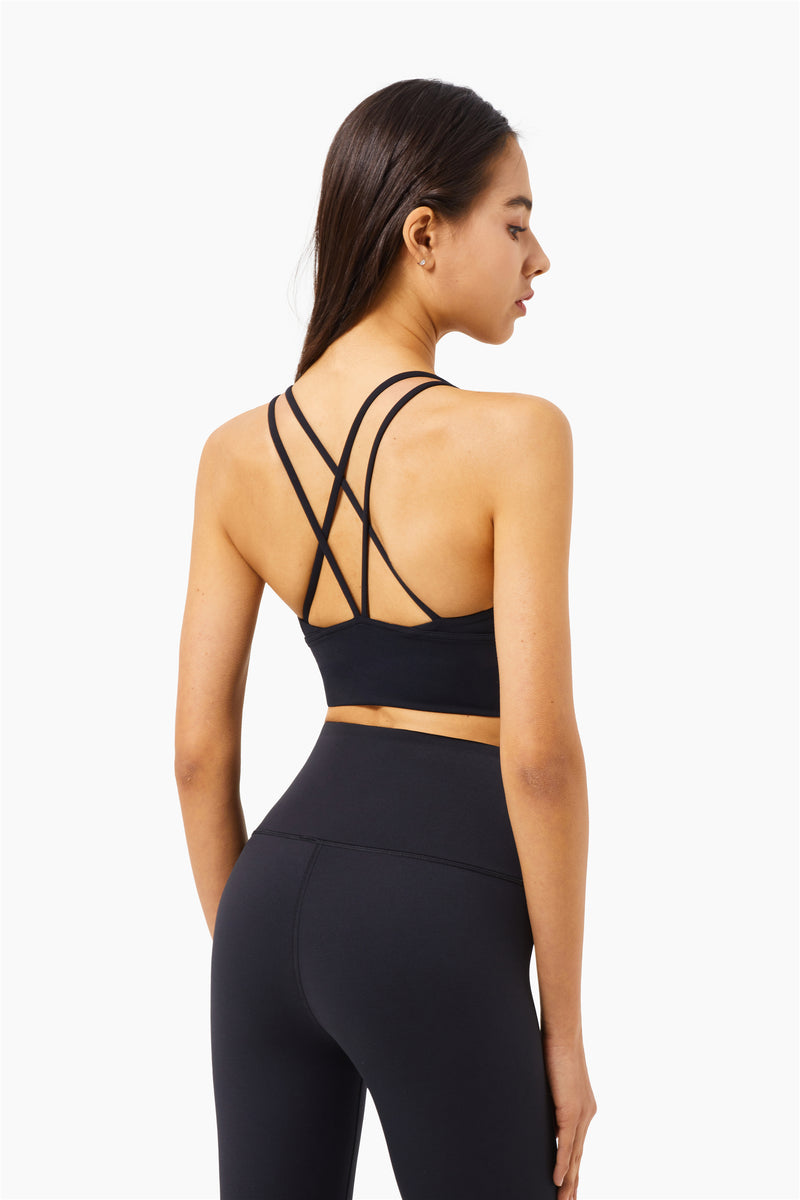 Enchanted Cross-back Sports Bra