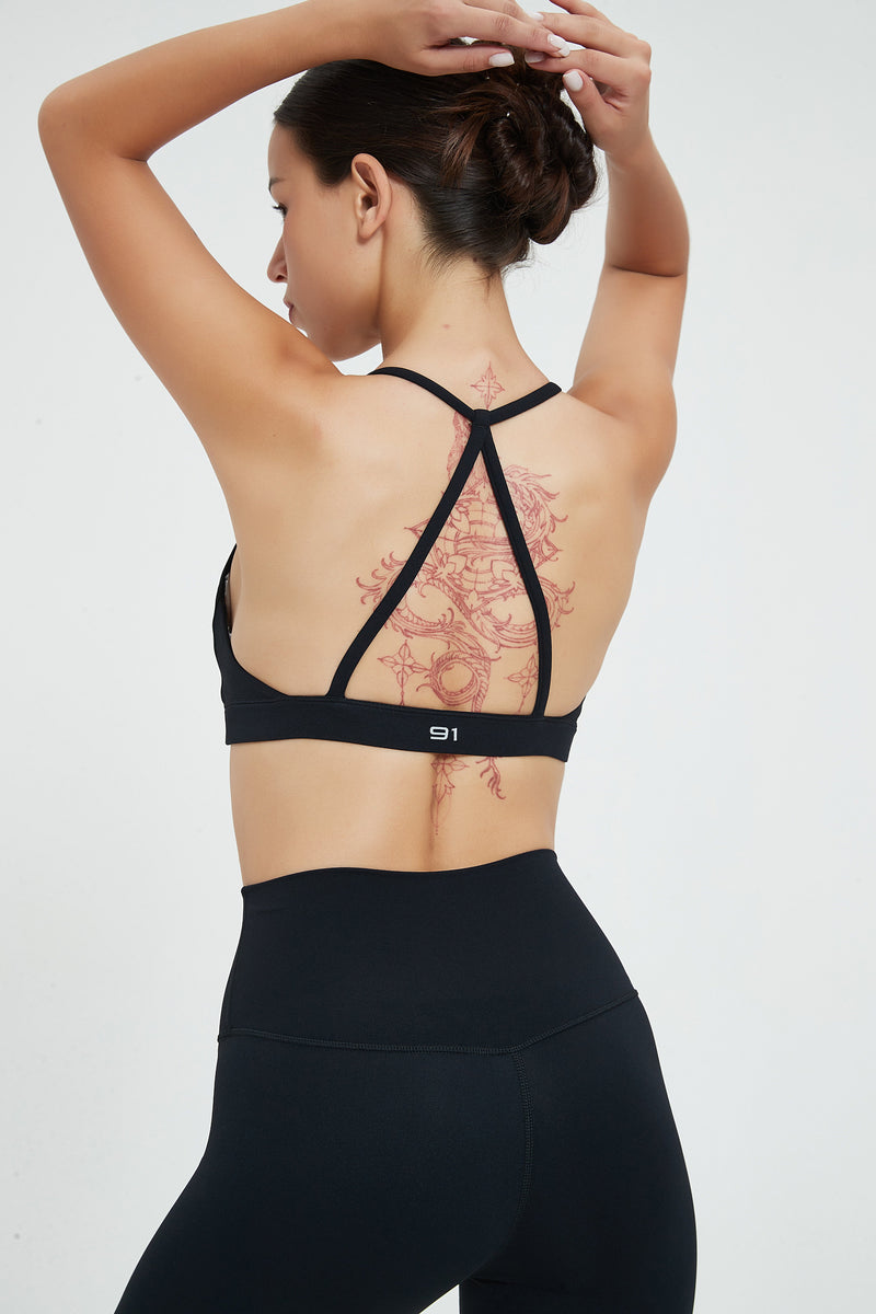 Luna Triangle-back Sports Bra