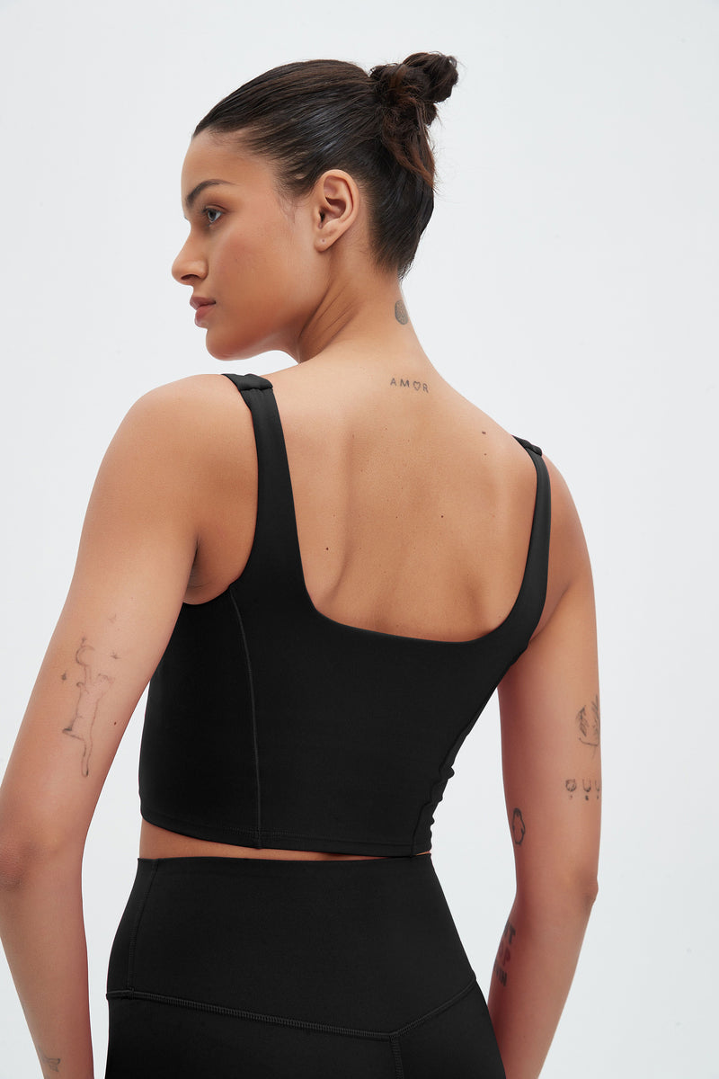 Grace U-Neck Molded Cup Tank Top