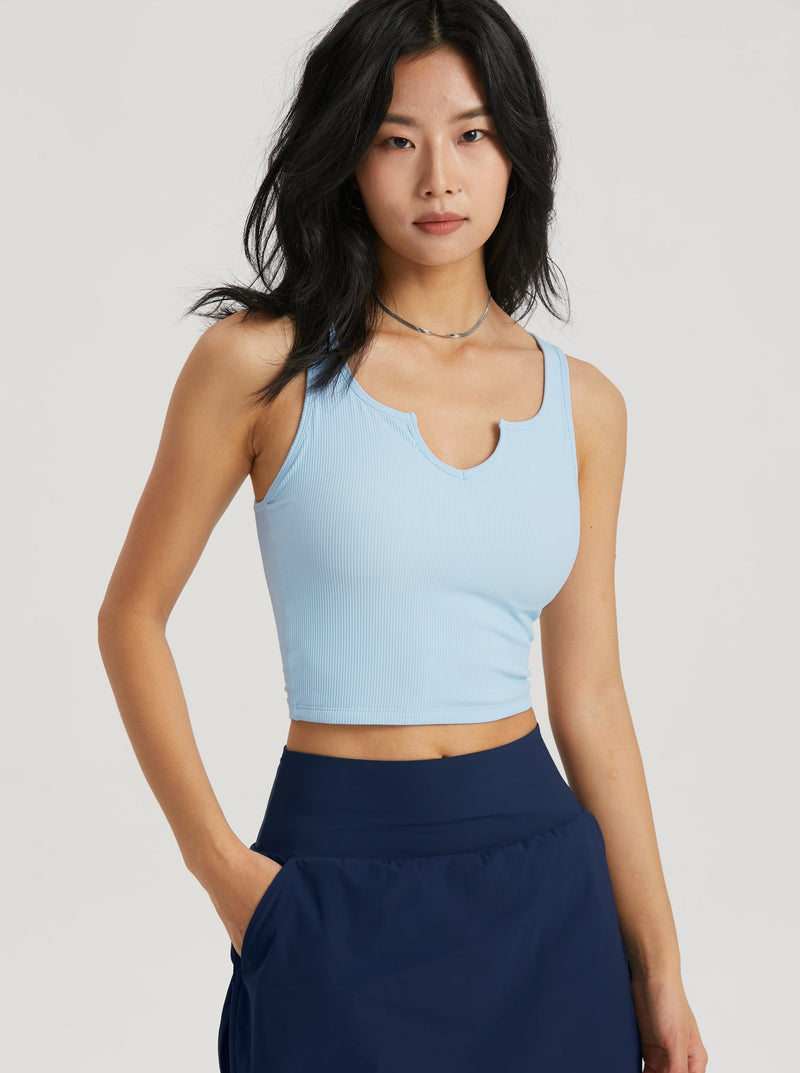 Hera Molded Cup Ribbed Everyday Tank Top