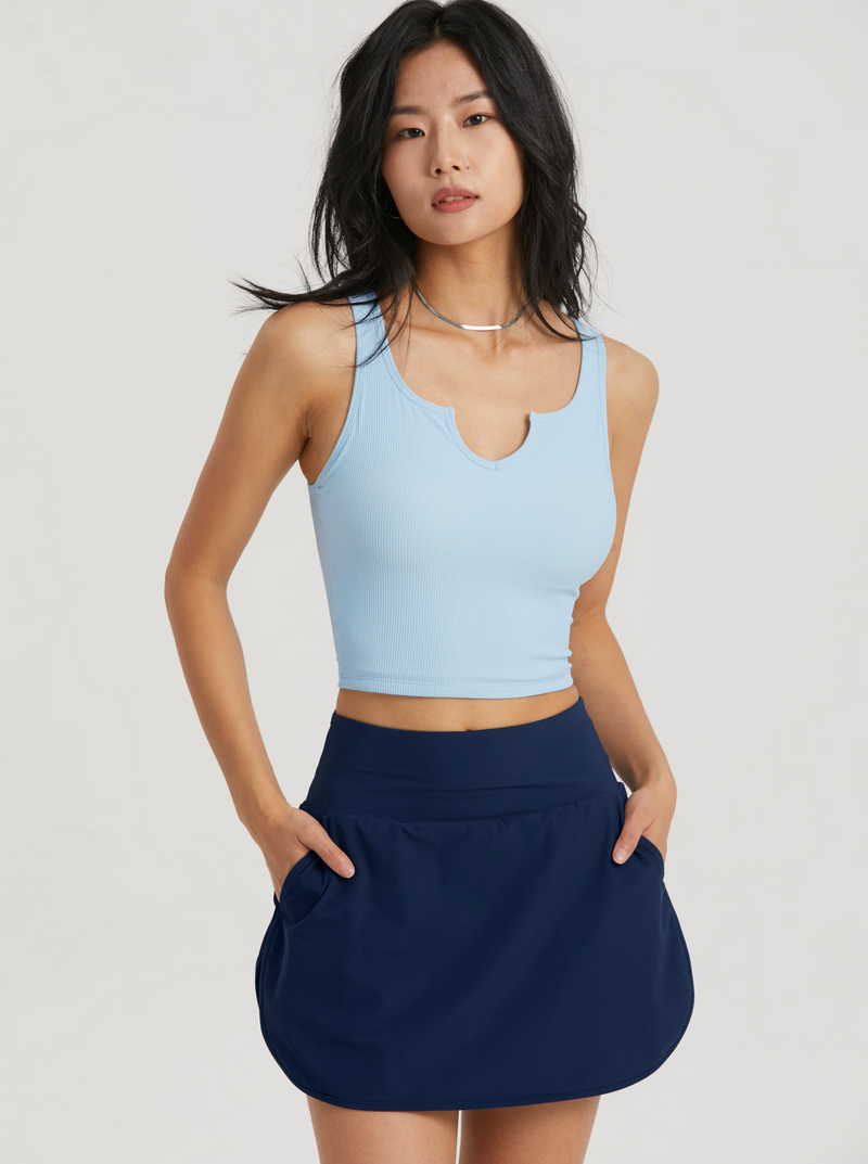 Hera Molded Cup Ribbed Everyday Tank Top