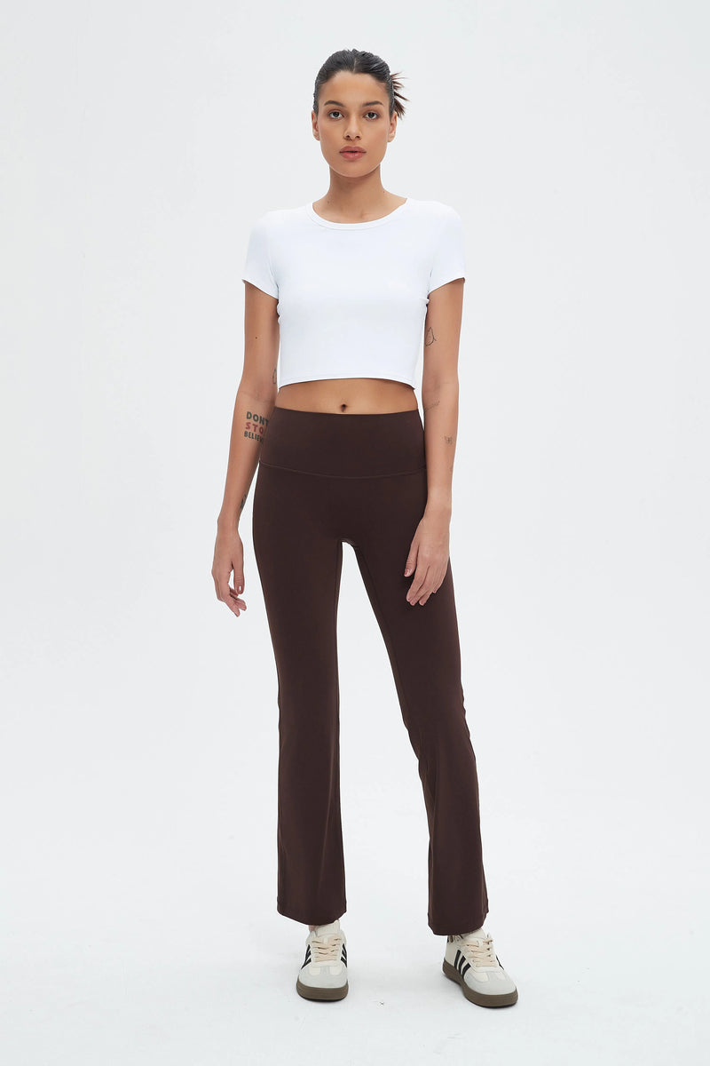 Stella Lycra® Crew Neck Crop Top