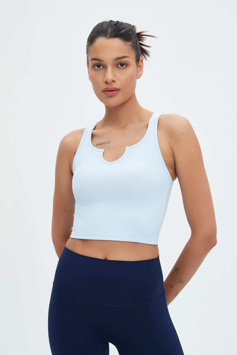 Hera Molded Cup Ribbed Everyday Tank Top