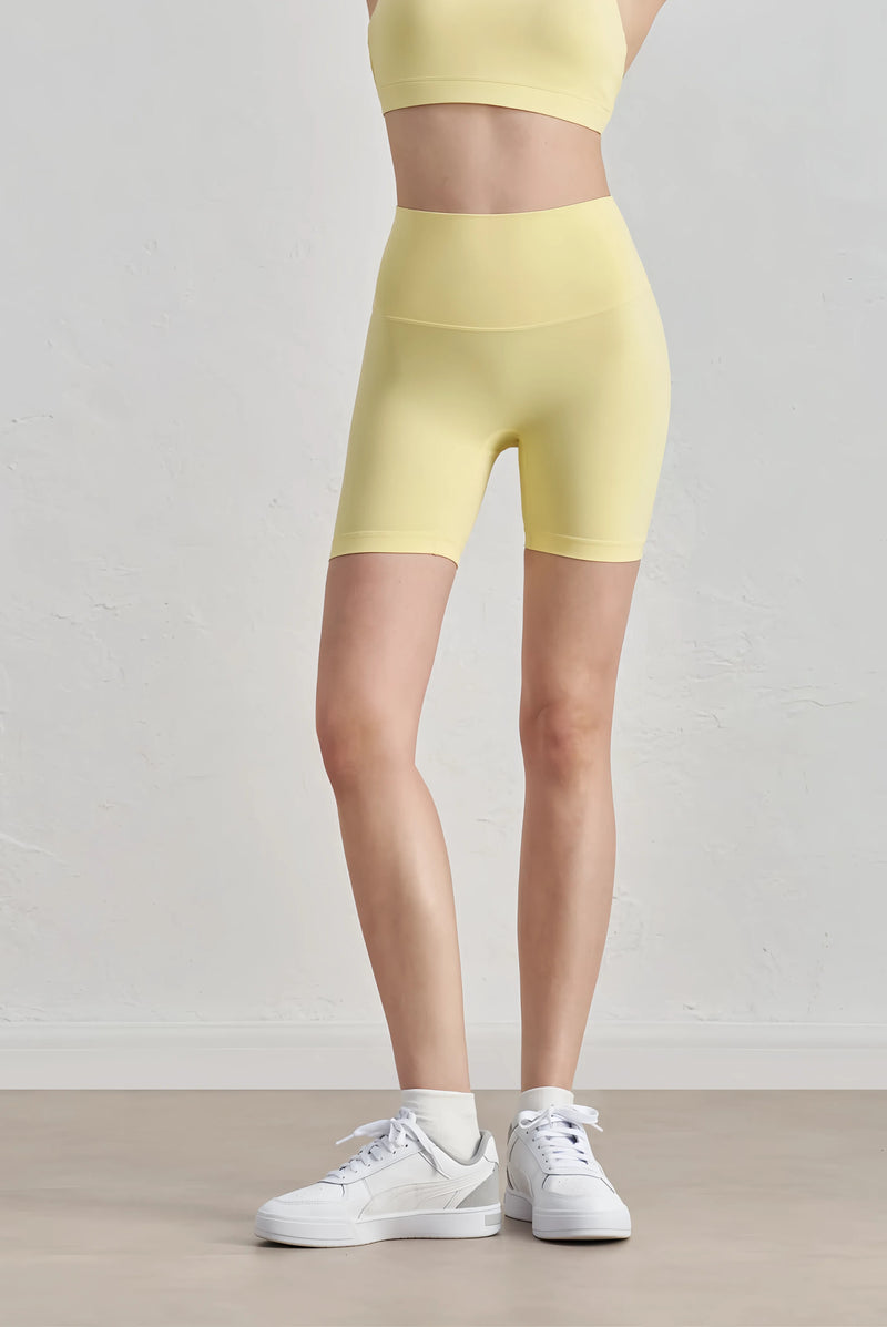 Luna High Waist Mid-Thigh Biker Short