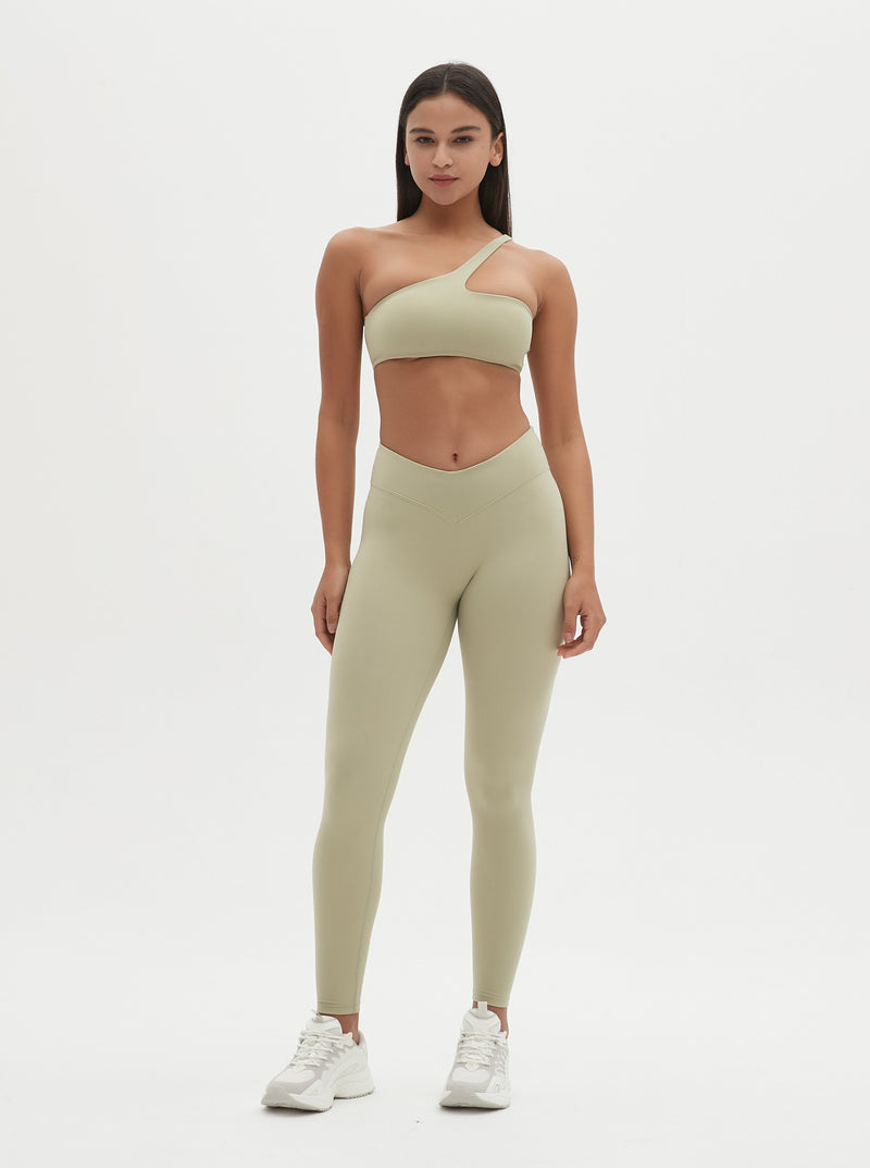 Margie Asymmetry Cut-out Sports Bra