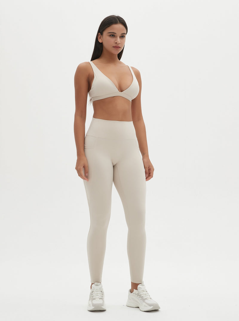 Alexa High Waist Leggings With Side Pockets