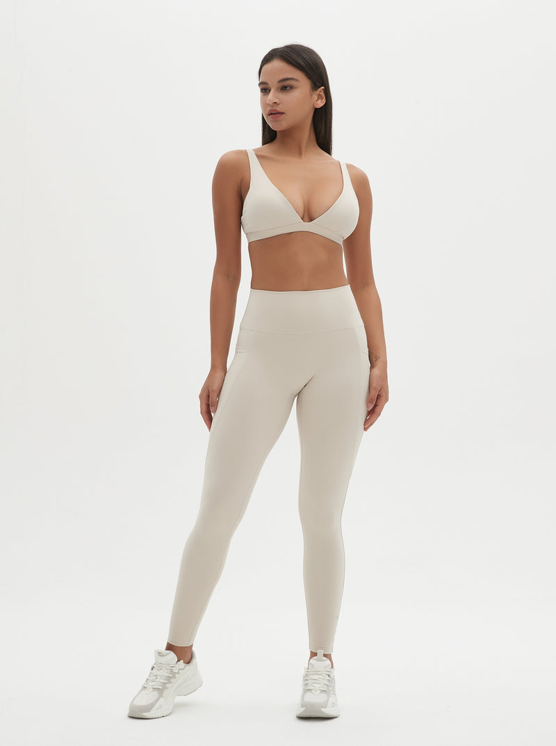 Alexa High Waist Leggings With Side Pockets