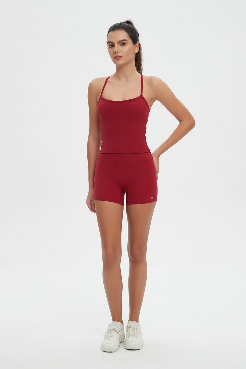 Vesper Halter Neck Strap Back Sports Bra