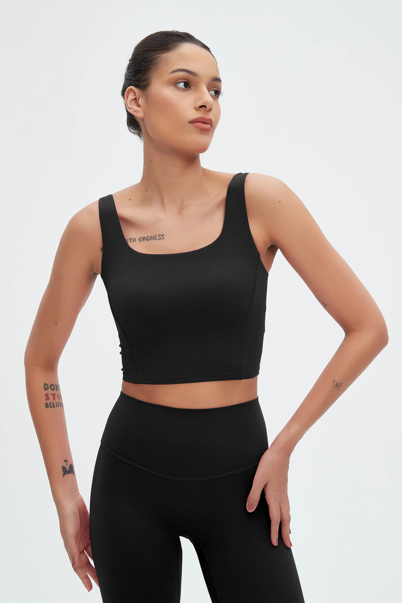 Grace U-Neck Molded Cup Tank Top