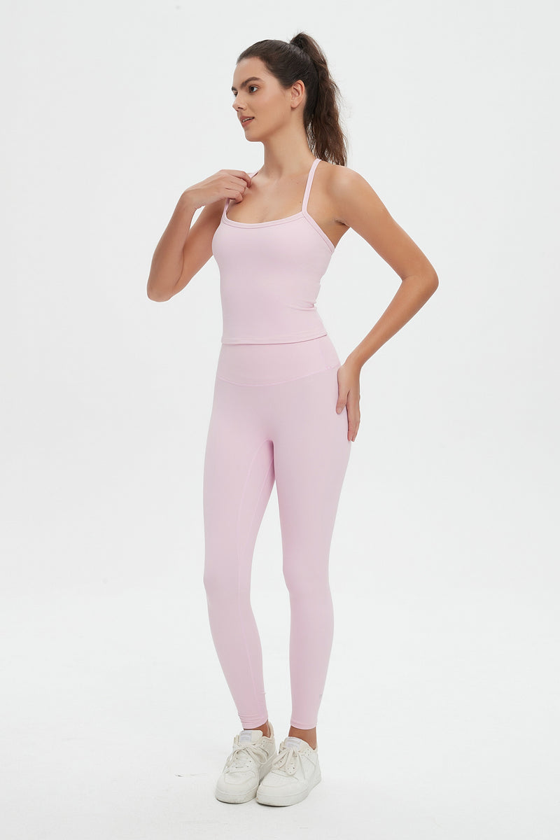 Vesper Halter Neck Sports Bra & Leggings Activewear Set