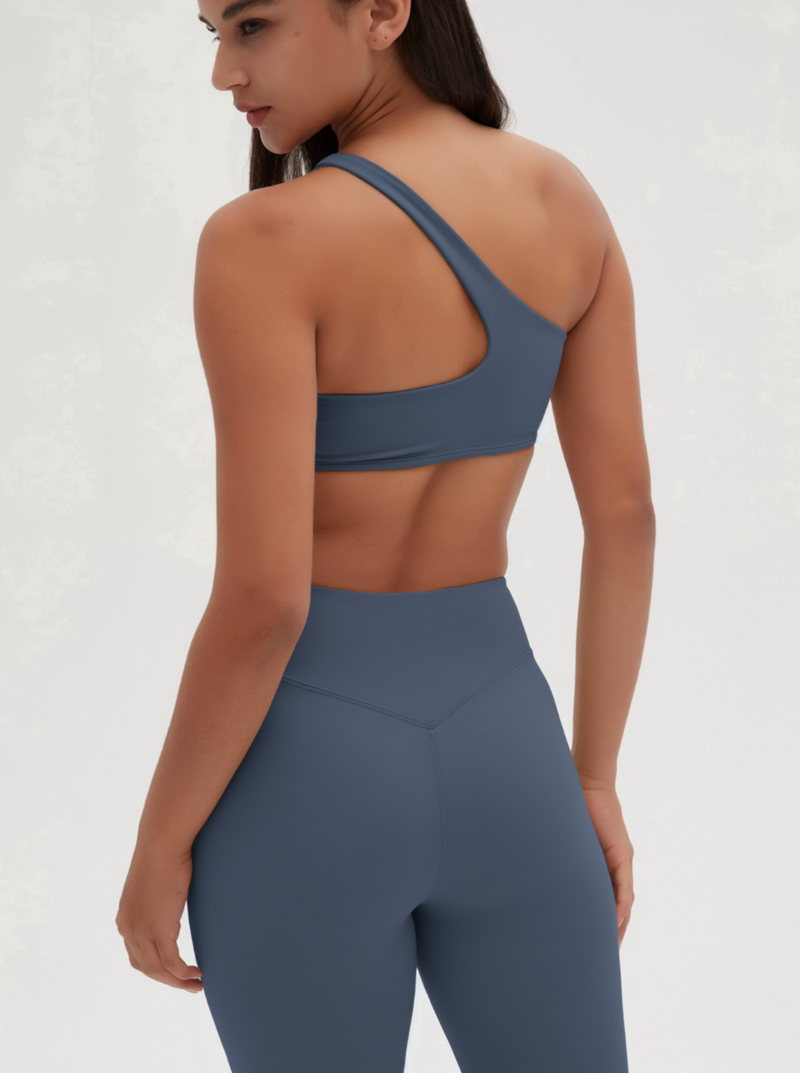 Margie Asymmetry Cut-out Sports Bra