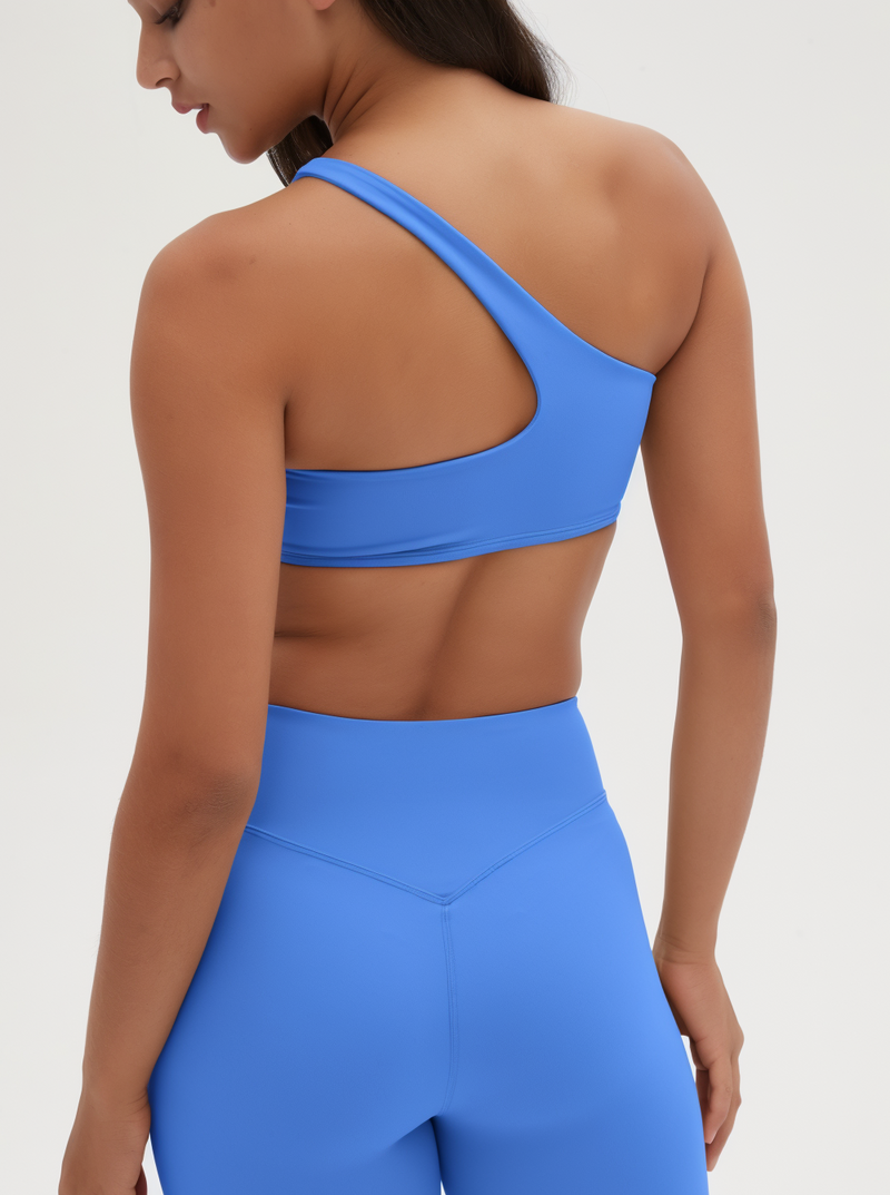 Margie Asymmetry Cut-out Sports Bra