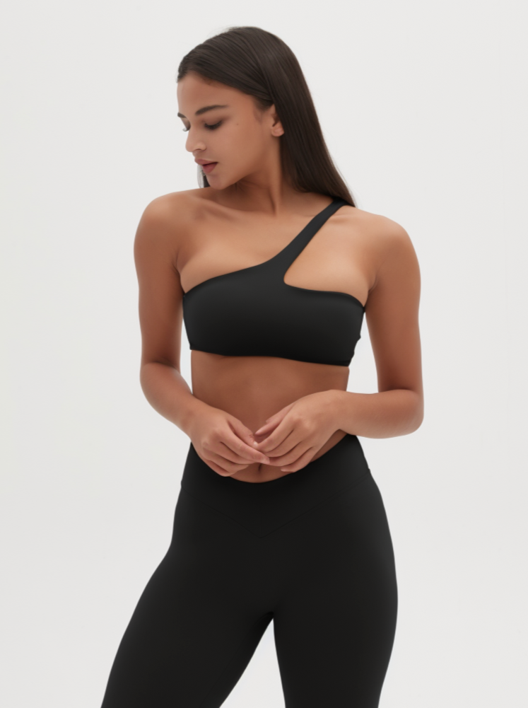 Margie Asymmetry Cut-out Sports Bra