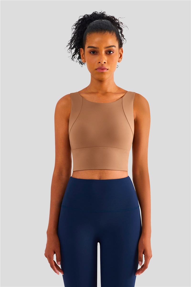 Lotus Longlined Molded Cup Sports Bra