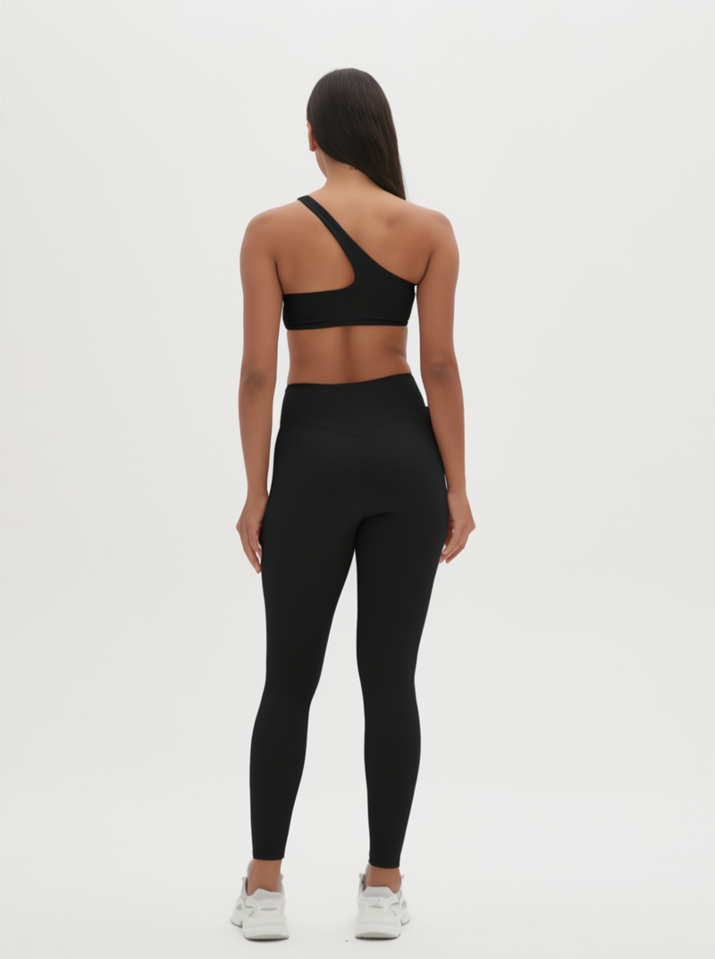 Margie Asymmetry Cut-out Sports Bra