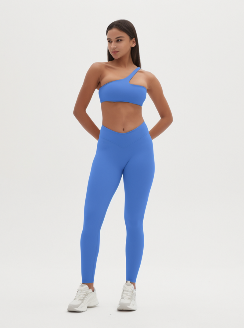 Margie Asymmetry Cut-out Sports Bra